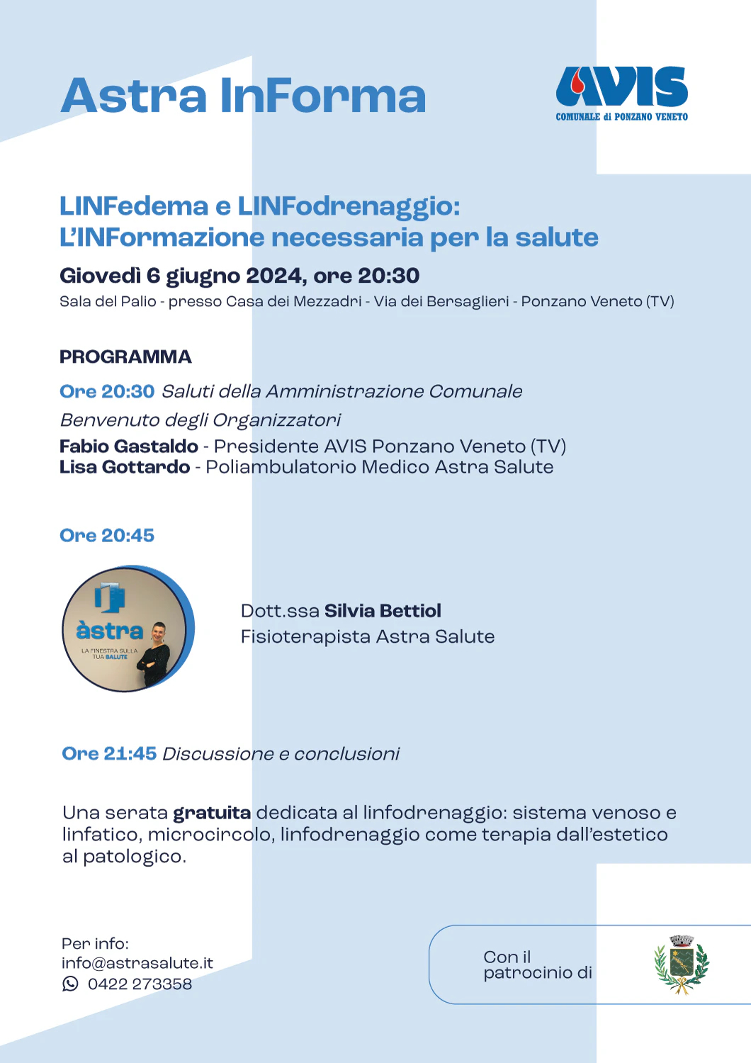 L'INFedema e LINFodrenaggio